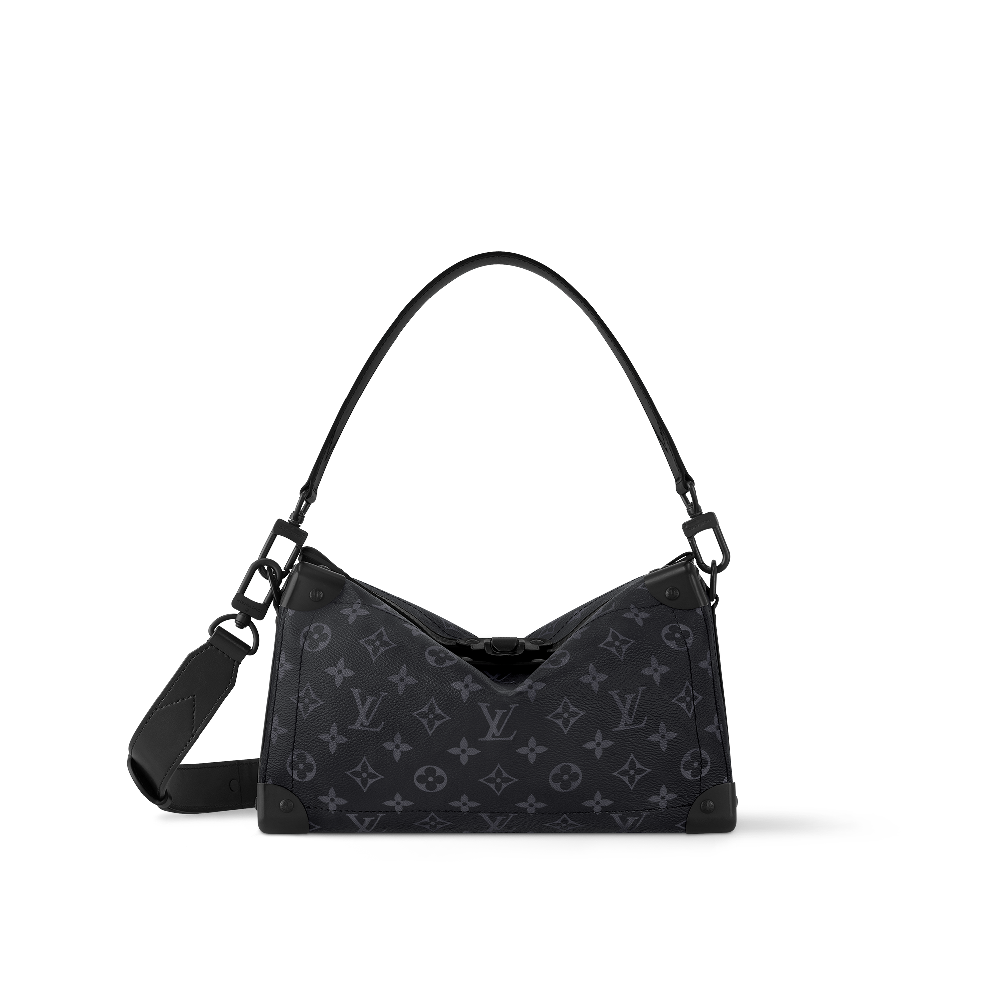 Borsa Soul Trunk East West Tela Monogram Eclipse - Borse da